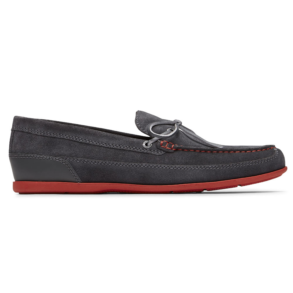 Rockport Loafers Herre Mørke Grå - Malcom Tie - QSPN05791